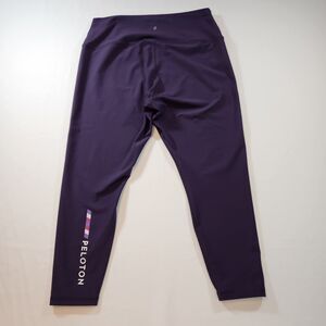 Peloton Womens Cadent Leggings High Rise Size XXL Purple Athletic Workout Biking